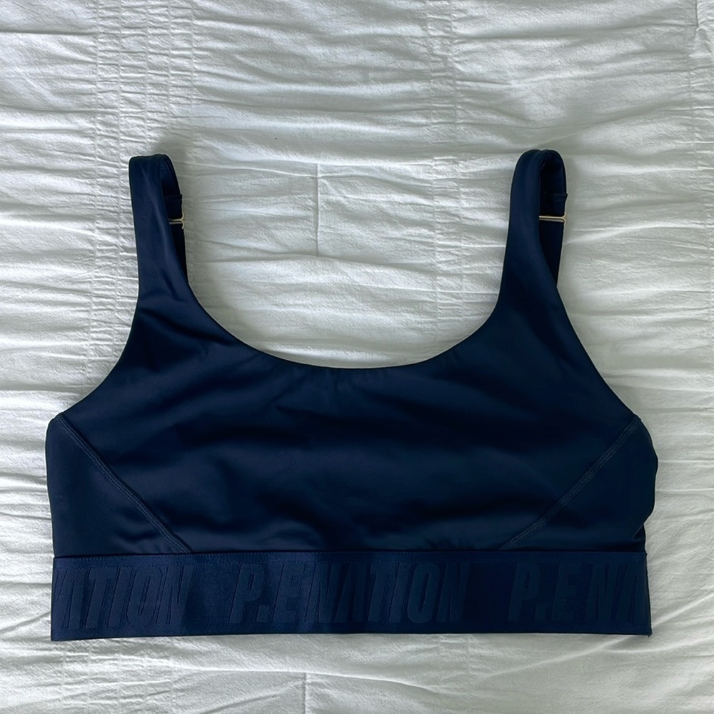 PE Nation Backcheck Sports Bra (Navy)